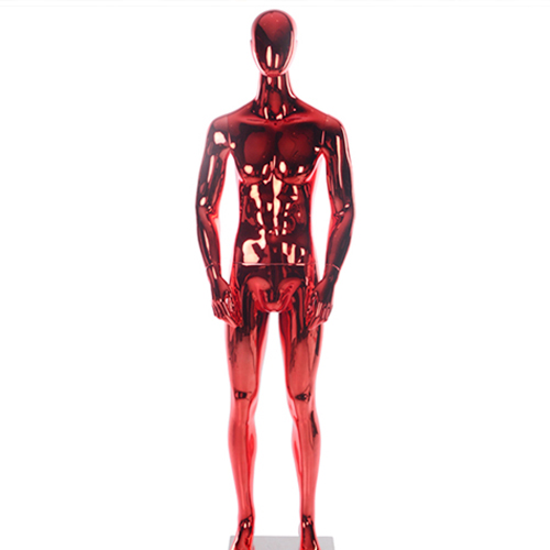 Electroplating clothing mannequins