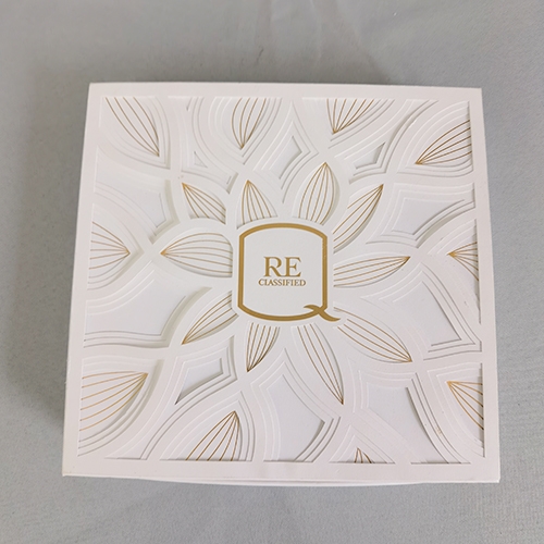 white clothing gift box