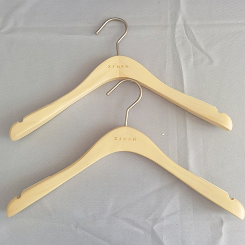 Customized wooden hangers